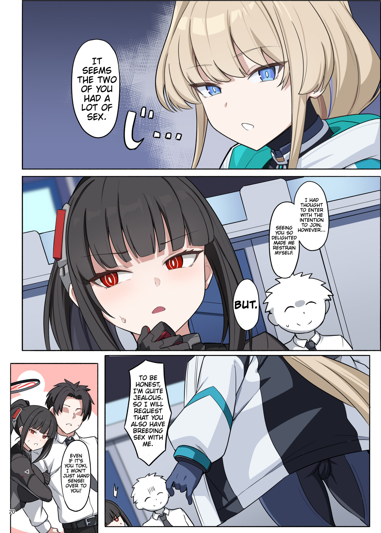 Hentai Manga Comic-Battle Suit Rio Lovey-Dovey Ero Anthology "There's No Way You're Going Into Battle In That Suit, Right?"-Read-22